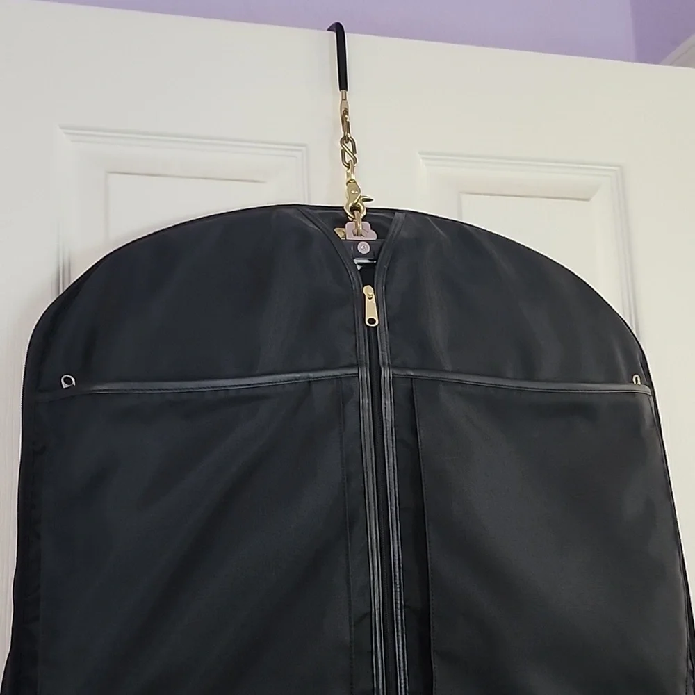 Rare Exclusive Lexus x Coach Limited Edition Black Leather Full Size Garment Bag